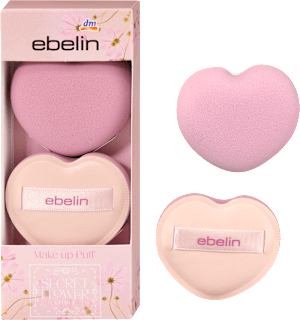 Make-up Puff Set Secret Flower Charm 2tlg. ebelin