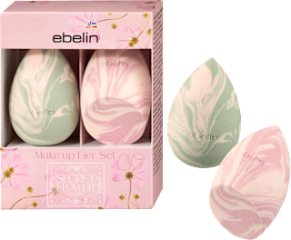 Make-up-Eier Set Secret Flower Charm 2tlg. ebelin