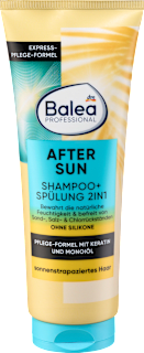 šampon a balzám na vlasy 2v1 After Sun Balea PROFESSIONAL