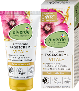 Učvrstitvena dnevna krema za obraz VITAL+ alverde NATURKOSMETIK