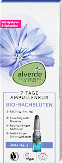 týdenní pleťová kúra Bachovy květy 7x1 ml alverde NATURKOSMETIK