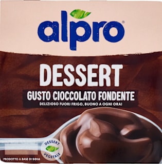 Dessert al cioccolato fondente alpro