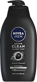 Sprchovací gél Active Clean 3v1 NIVEA MEN