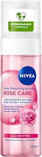 Почистваща пяна за лице Rose Care NIVEA