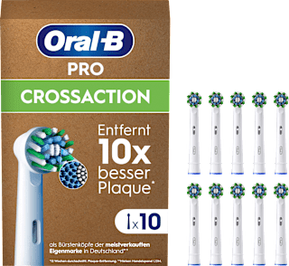 Aufsteckbürsten Pro Cross Action weiß Oral-B
