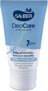 Deodorante in crema DeoCare pelli sensibili  SAUBER