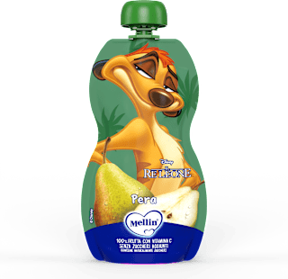 Purea di pera in pouch Mellin