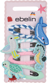 Detské sponky do vlasov zvieratká ebelin