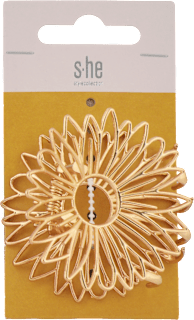 Štipec do vlasov slnečnica - zlatá s-he stylecollection
