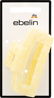 Haarklammer Cut-Out cremefarben ebelin