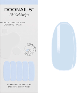 UV Nagelfolien Baby Blue Doonails