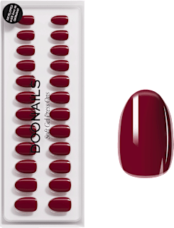 Künstliche Nägel, Soft Gel Press Ons Love Paris Short Round Doonails