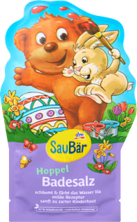 Soľ do kúpeľa Zajačik - fialová SauBär