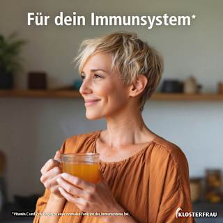 Heißer Granatapfel-Sanddorn Heißgetränk Beutel 10 St. Klosterfrau