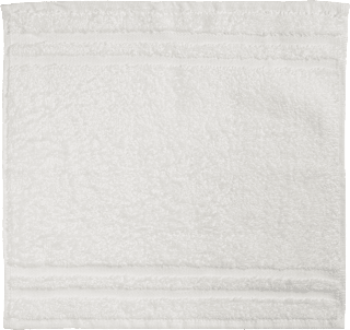 Handtuch aus Frottee weiß (30x30 cm), GOTS-zertifiziert ebelin