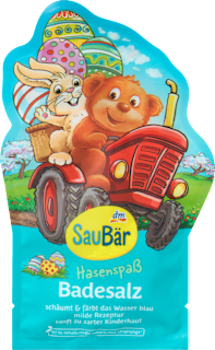 Kinderbadezusatz Badesalz Hasenspaß  SauBär