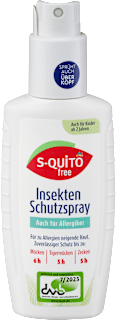 Insektenschutzspray sensitiv S-QUiTO free