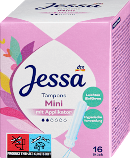 Assorbenti interni con applicatore, Mini Jessa