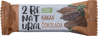 Bio ovsena ploščica kakav, čokolada 2 BE NATURAL
