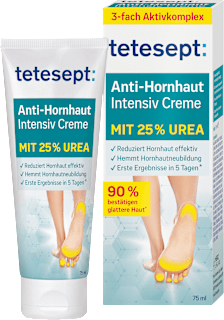 Fußcreme Anti Hornhaut 25 % Urea tetesept