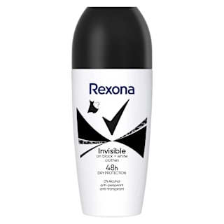 Deo roll-on Invisible Black&White Rexona