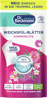 Öblítő lap Nyári virágok illattal Dr. Beckmann