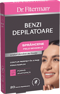 Benzi depilatoare pentru sprâncene Fiterman Pharma