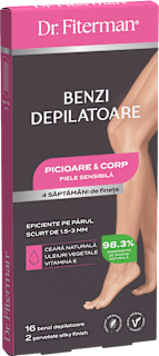 Benzi depilatoare pentru picioare si corp Fiterman Pharma