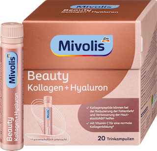 Beauty Kollagen + Hyaluron, Trinkampullen Mivolis
