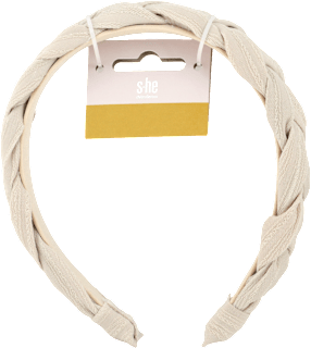 Pletená čelenka - béžová s-he stylecollection