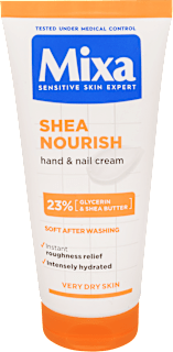Kéz- és körömápoló krém Shea Nourish Mixa