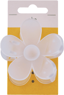 Štipec do vlasov stredný kvet - modrý s-he stylecollection