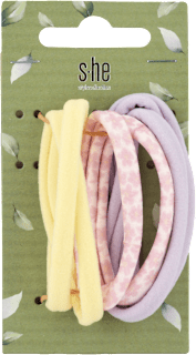 Hajgumi többféle színben s-he stylecollection