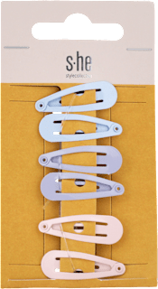 Sponky do vlasov 3 cm - farebné s-he stylecollection