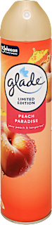 Légfrissítő spray, Peach Paradise glade