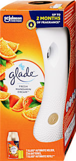 Automata légfrissítő készülék Fresh Mandarin utántöltővel glade