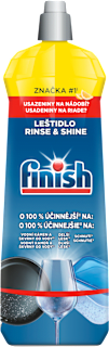 Leštidlo do umývačky riadu Rinse & Shine Finish