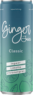 Erfrischungsgetränk Ingwer, Limette & Zitronengras Classic Ginger Juice