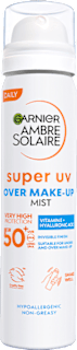 Fényvédő spray arcra Over makeup FF50  Garnier Ambre Solaire