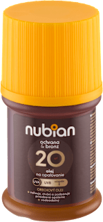 Olej na opaľovanie Ochrana & bronz SPF 20 NUBIAN