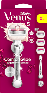 ComfortGlide dámský holicí strojek Sugarberry Scent + 3 hlavice Gillette Venus