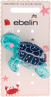 Детска щипка за коса костенурка ebelin