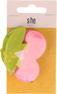 Щипка за коса череши s-he stylecollection
