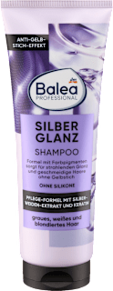 Shampoo antigiallo, Silberglanz Balea PROFESSIONAL