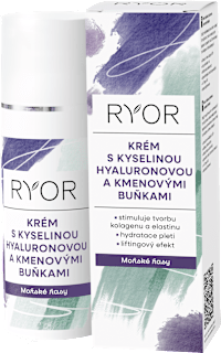 krém s kyselinou hyaluronovou a kmenovými buňkami Mořské řasy RYOR