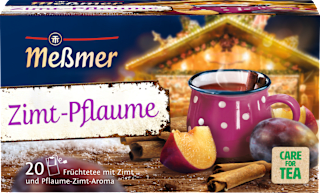 Früchtetee Zimt-Pflaume (20 Beutel) Meßmer