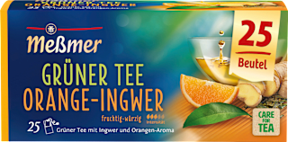 Grüner Tee Orange-Ingwer (25 Beutel) Meßmer