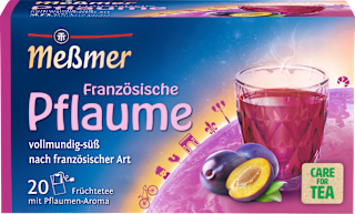 Früchtetee Französische Pflaume (20 Beutel) Meßmer