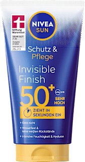 Sonnenmilch invisible finish, Schutz & Pflege, LSF 50+ NIVEA SUN