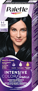 Farba na vlasy - 1-1 modročierna Palette INTENSIVE COLOR CREME
